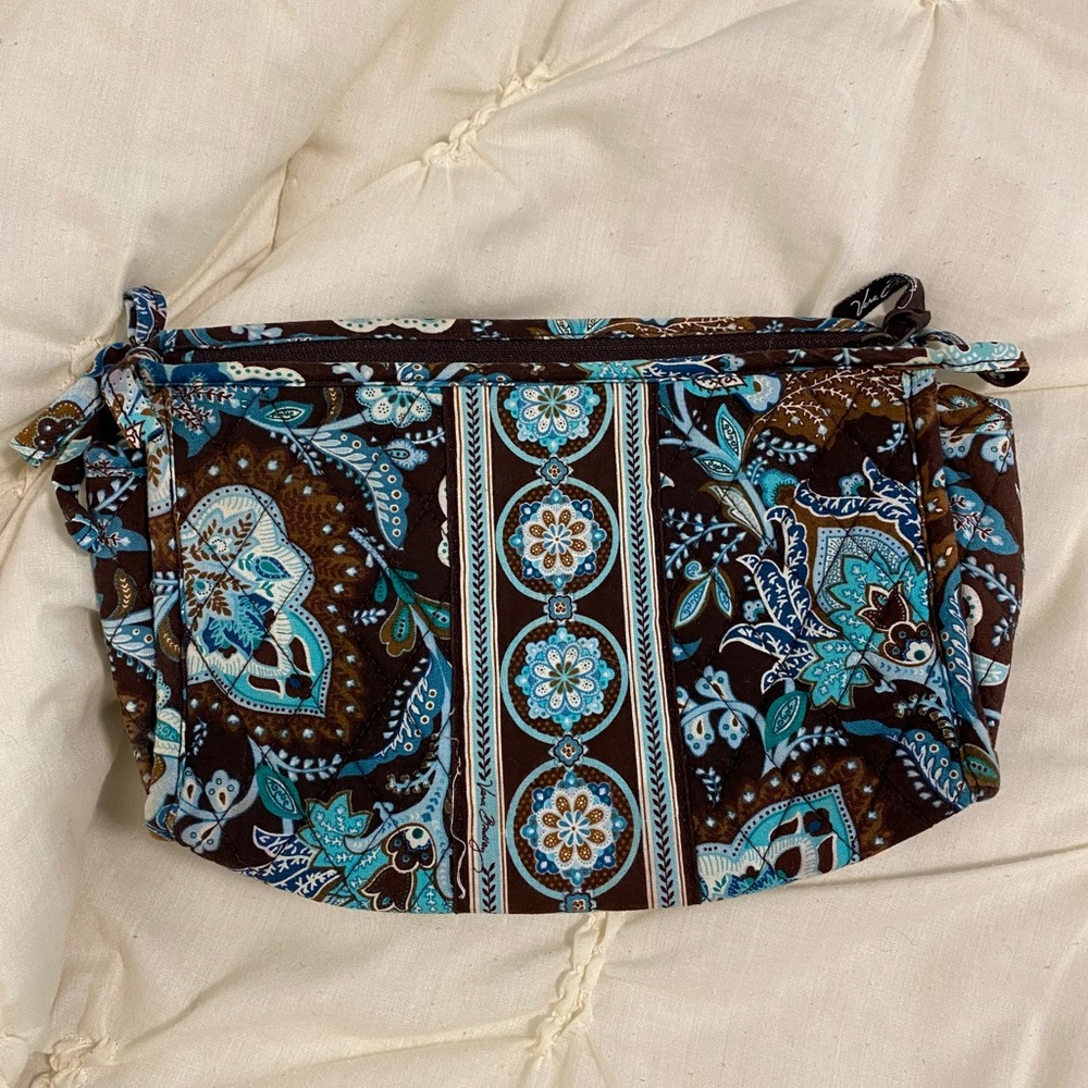 Java Blue Vera Bradley Toiletry Bag